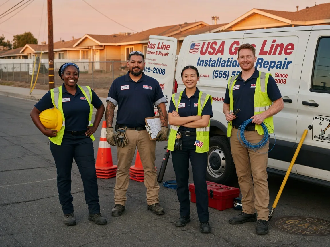 Gas Line Installation company in Shenandoah Junction, WV
